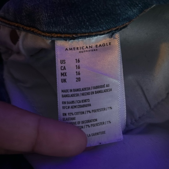 American Eagle high waisted jean shorts - Picture 6 of 6